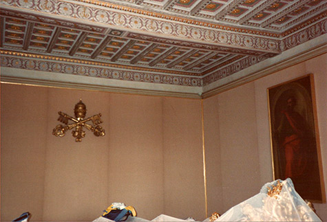 Restauro-soffitto-Vaticano